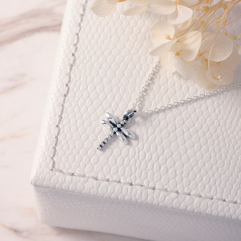 Dainty Dragonfly Necklace