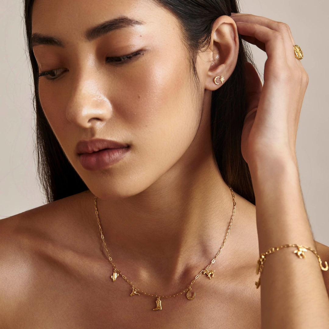 Wild West Necklace Gold