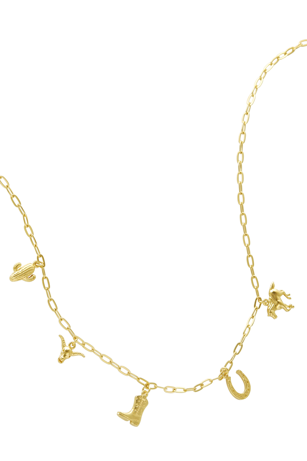 Wild West Necklace Gold