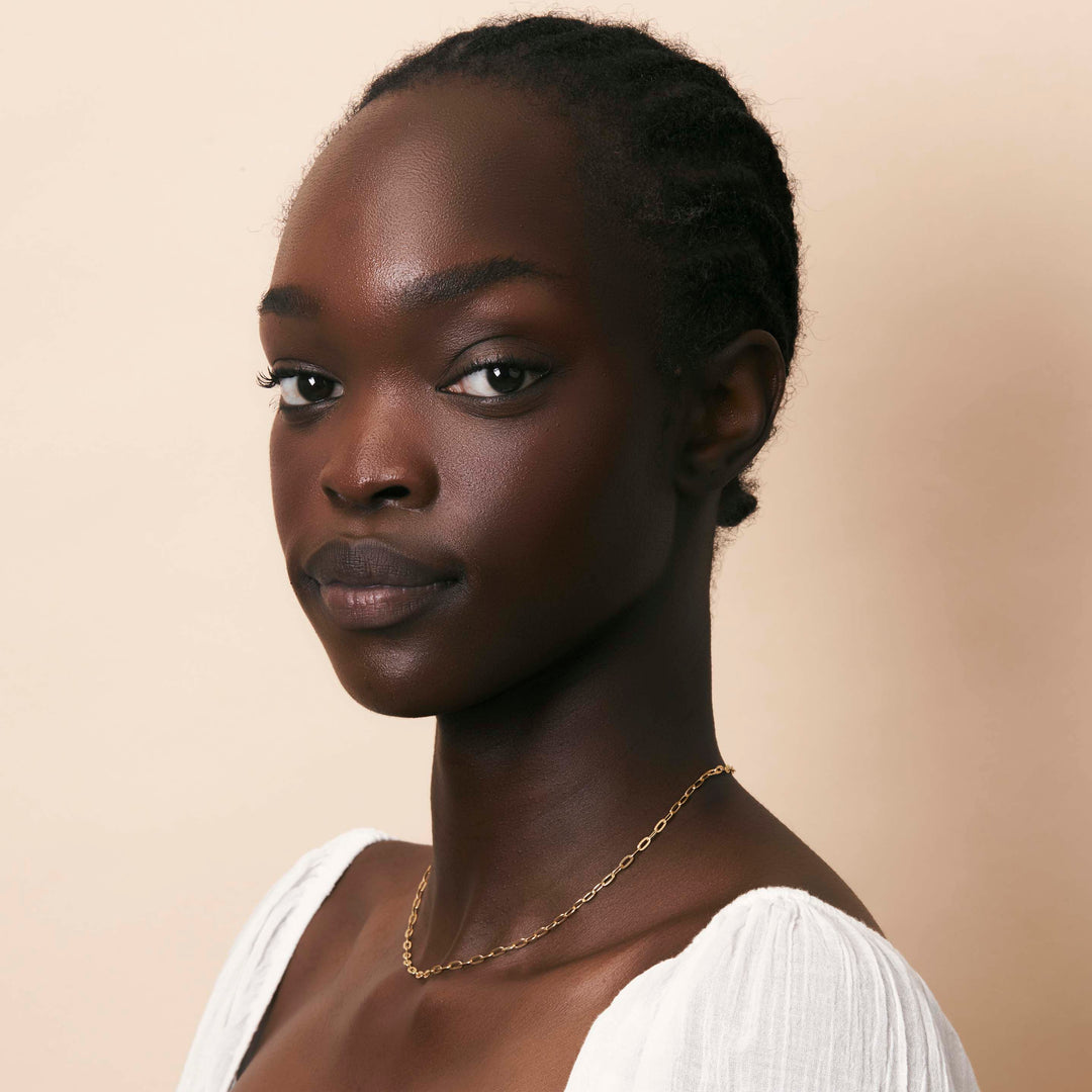 Oval Link Chain Gold