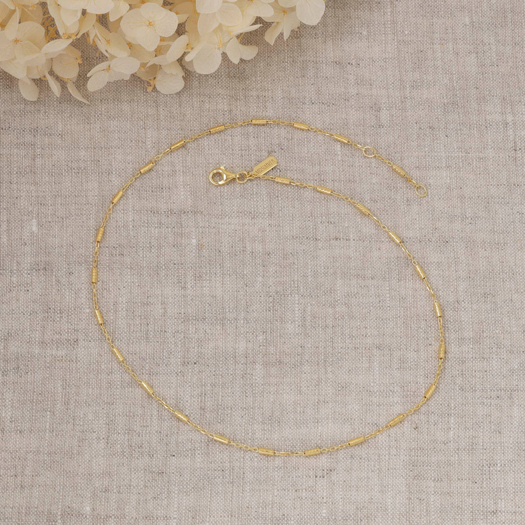 Station Chain Choker Gold