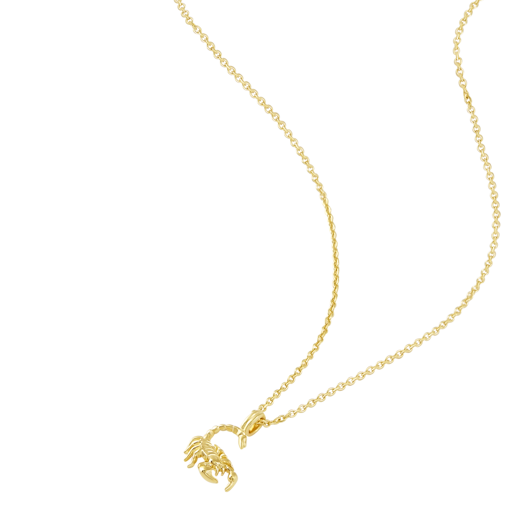 Scorpion Necklace Gold