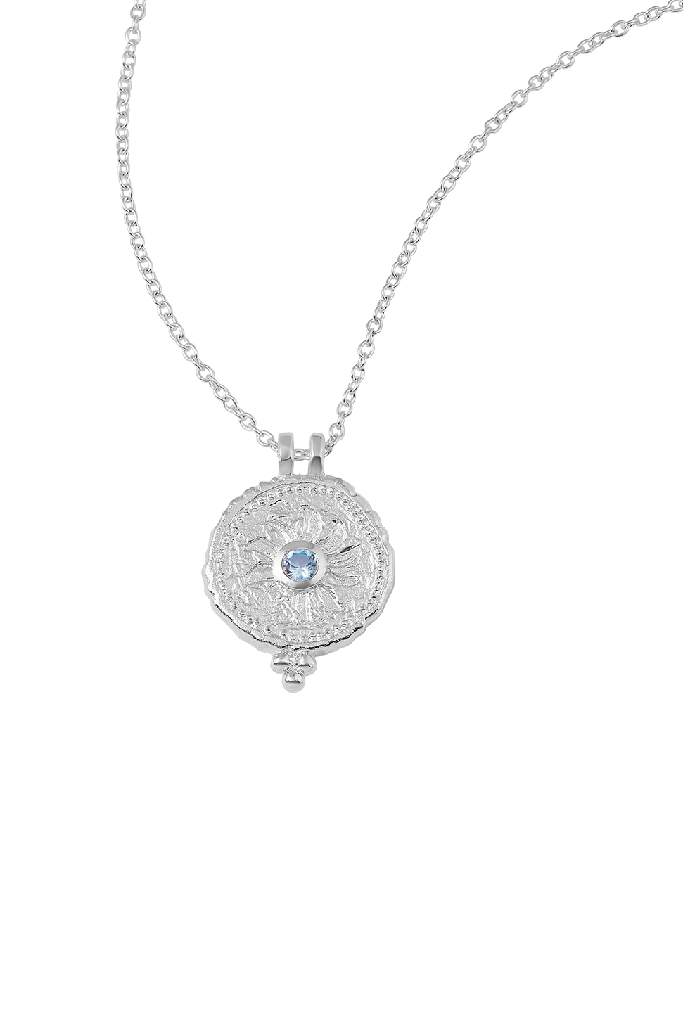 Helios Blue Topaz Necklace