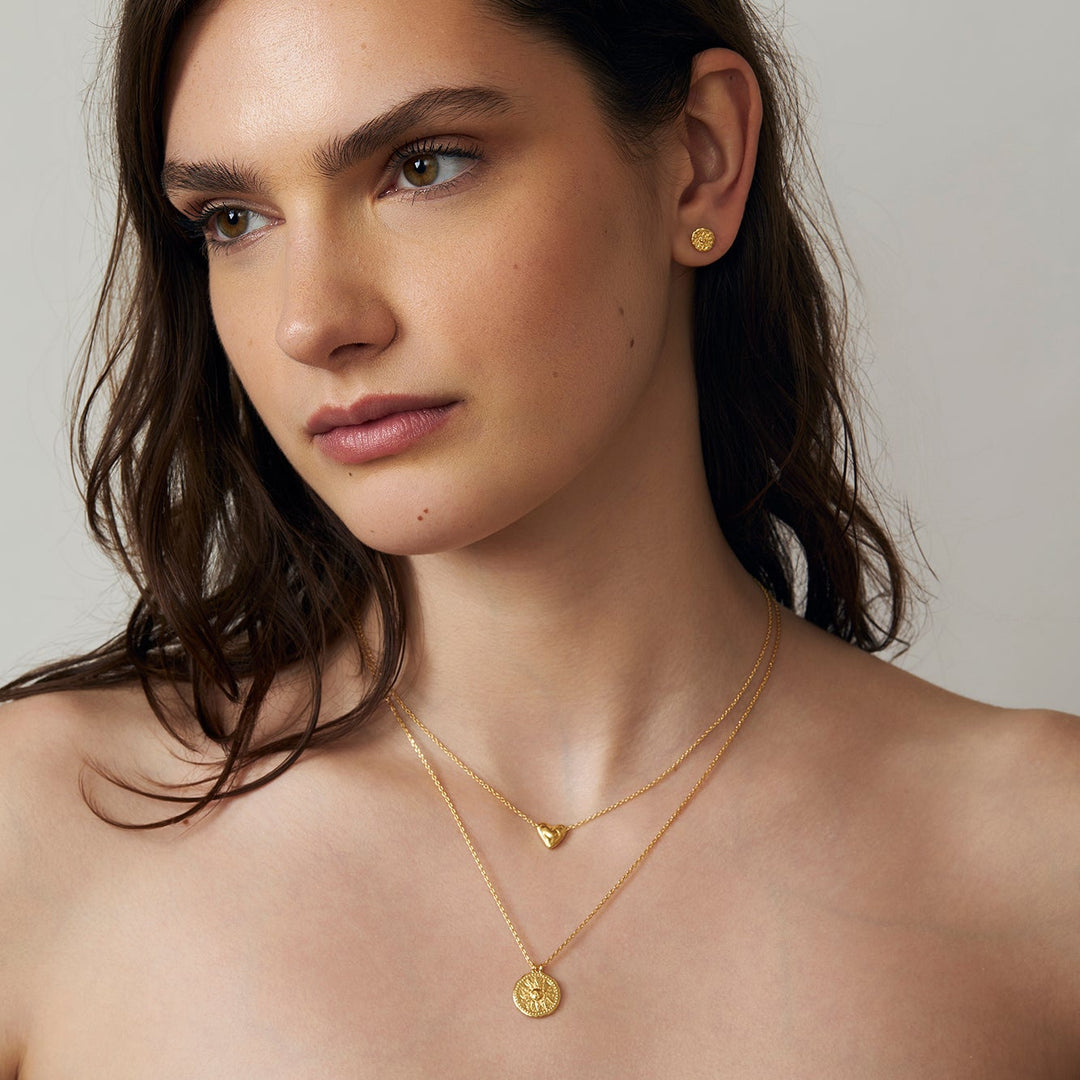 Guarded Sunkeeper Necklace Gold