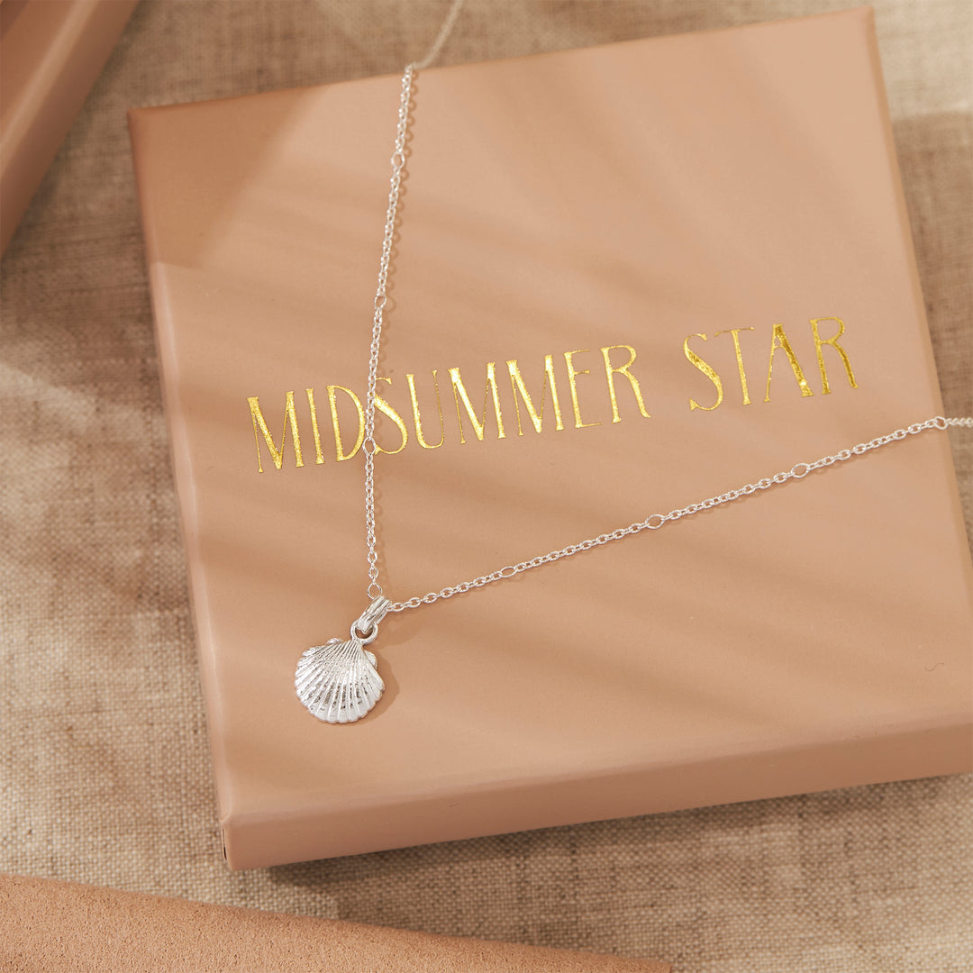 Textured Seashell Necklace