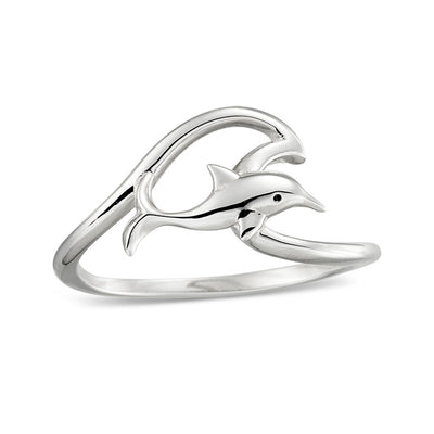 Gliding Dolphin Ring