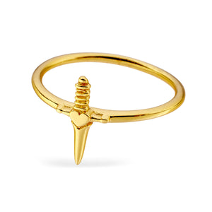Guarded Heart Ring Gold