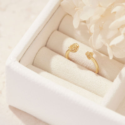 Sweet Bee Ring Gold