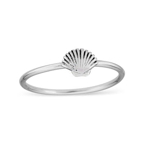 Dainty Seashell Ring