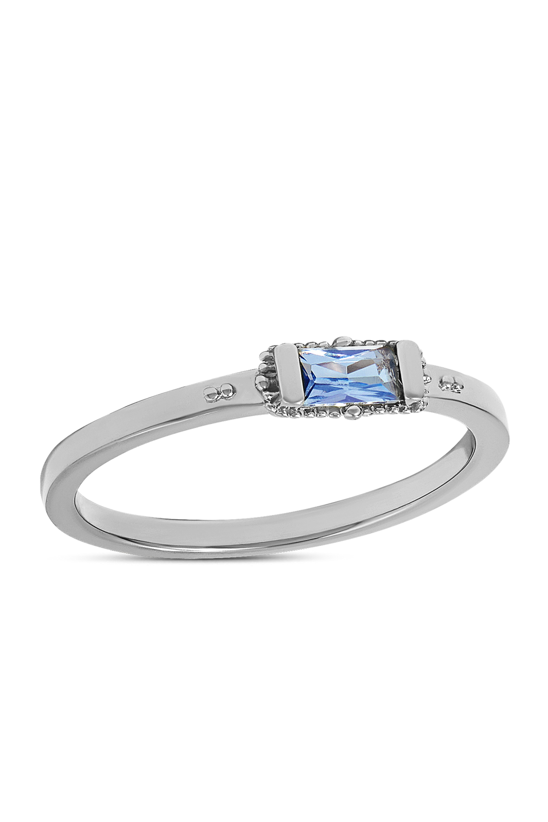 Enigmatic Blue Topaz Ring