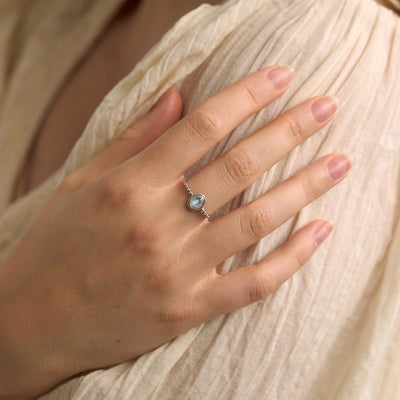 Majestic Moonstone Ring