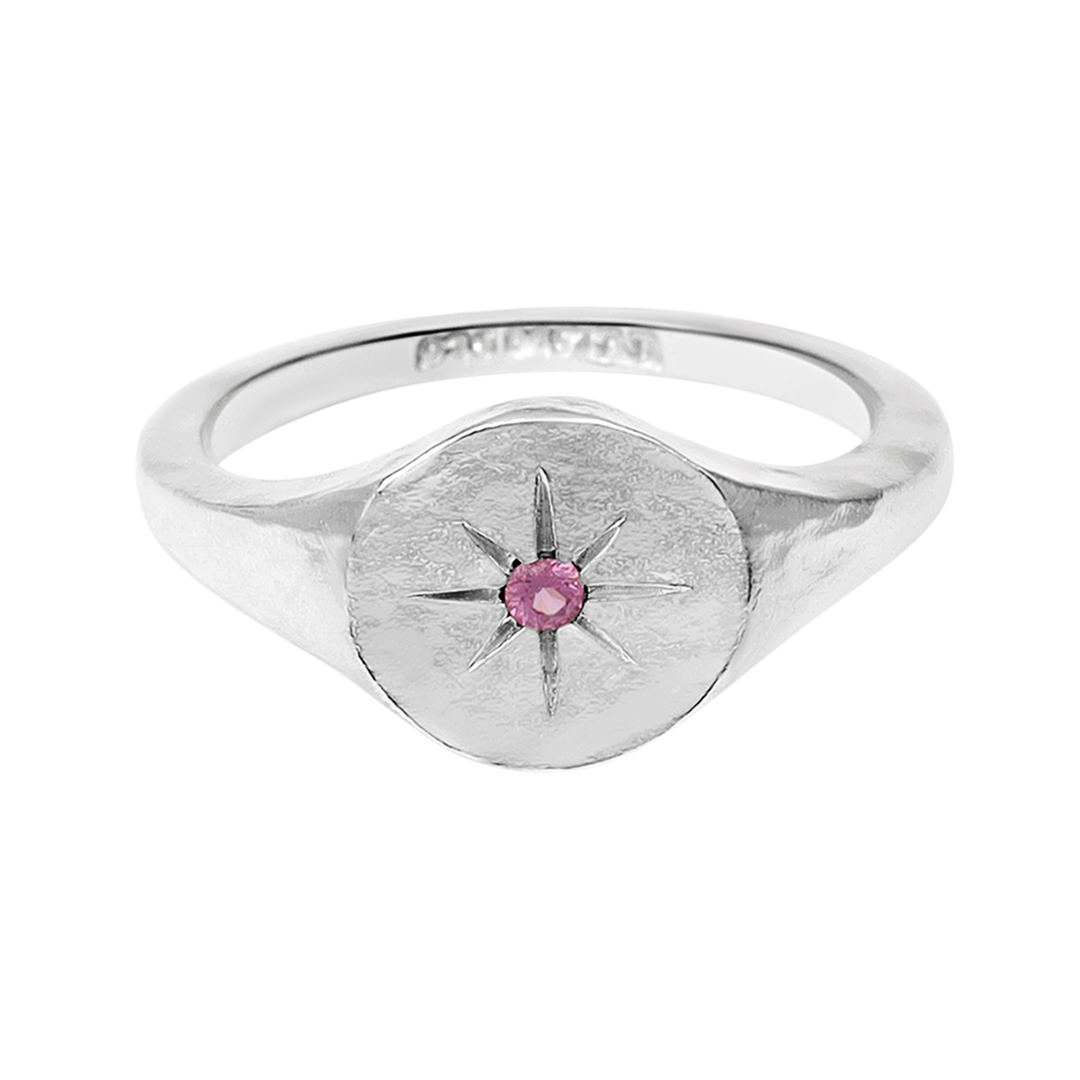 Enchanted Star Pink Tourmaline Ring