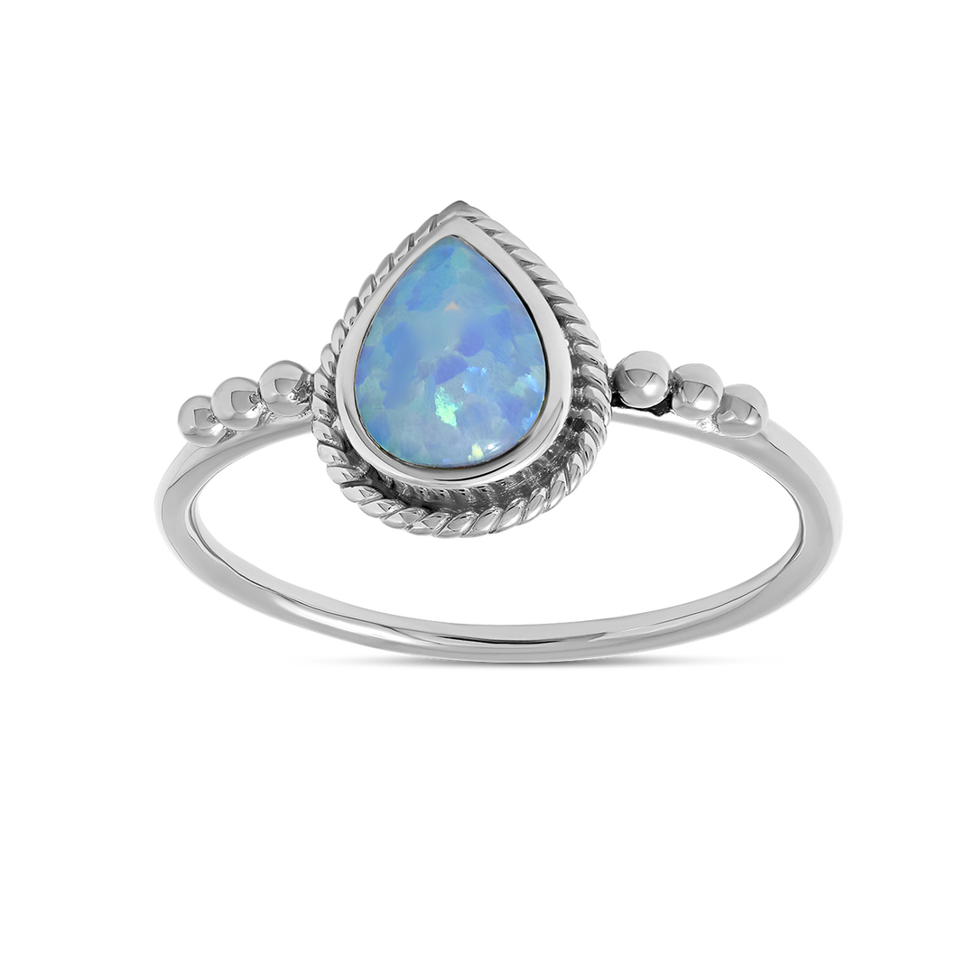 Rejoice Azure Opal Ring