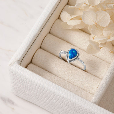 Rejoice Blue Opal Ring