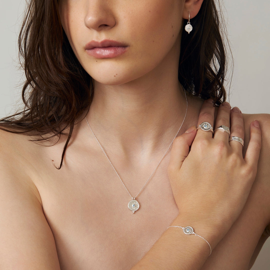 Helios Blue Topaz Bracelet