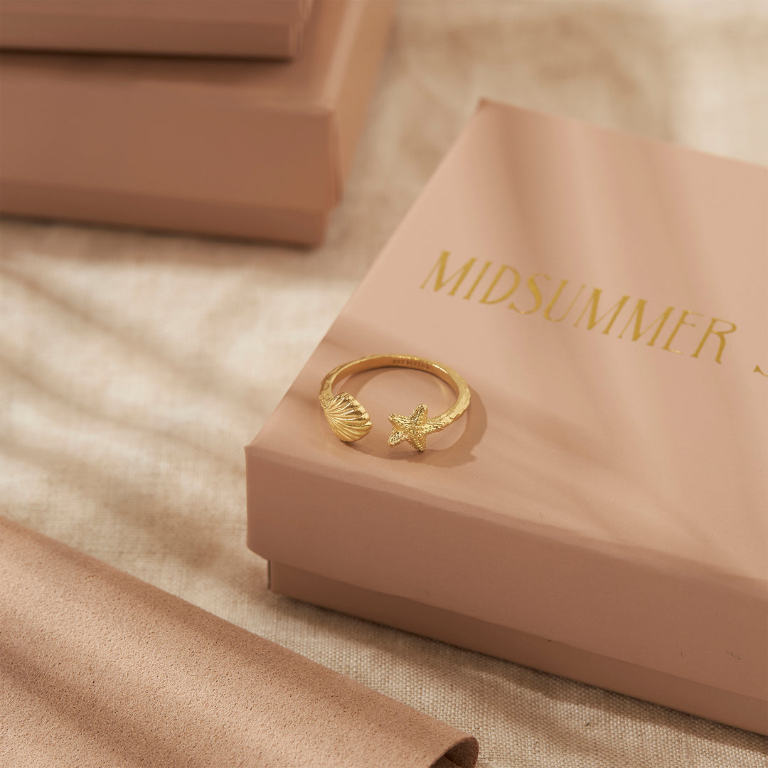 Mermaid Ring Gold