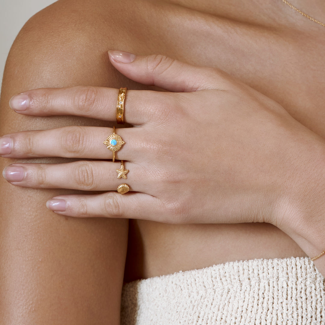Mermaid Ring Gold
