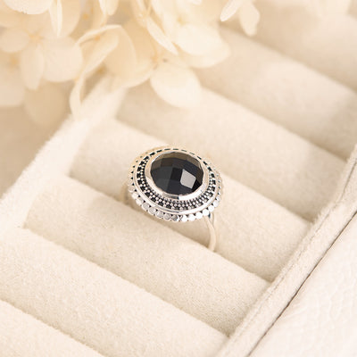 Hidden Doorway Onyx Ring