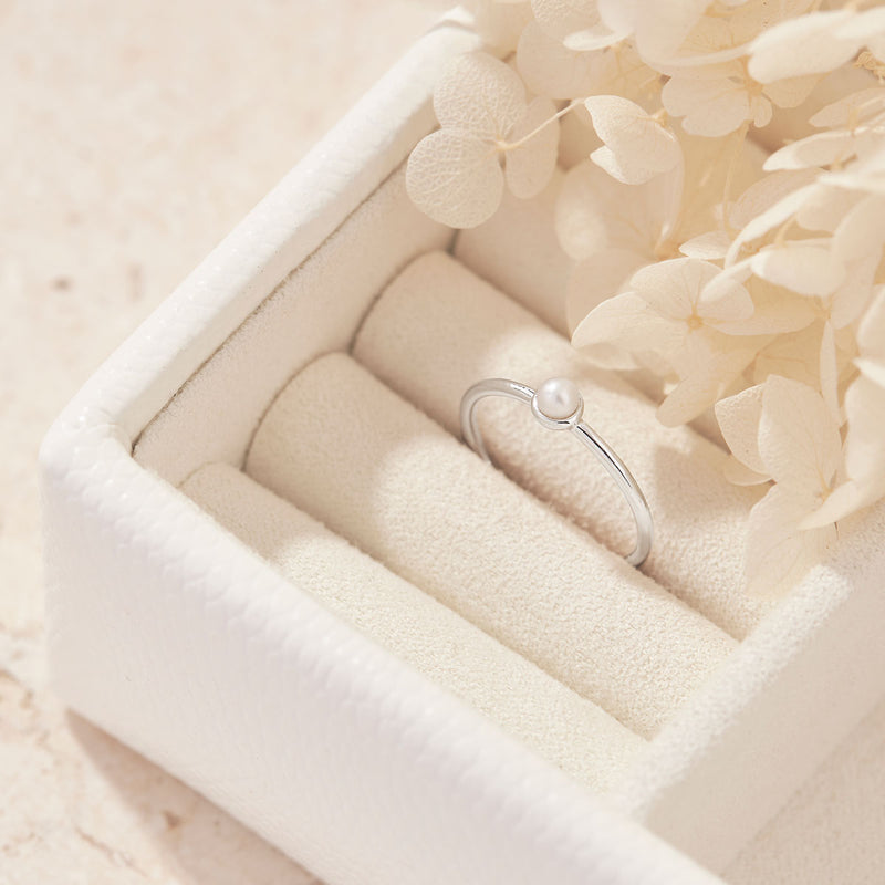 Delicate Pearl Ring