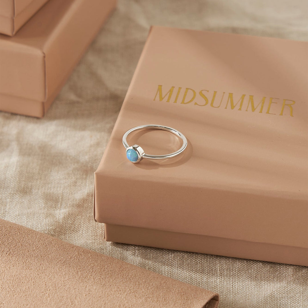 Elixir Azure Opal Ring