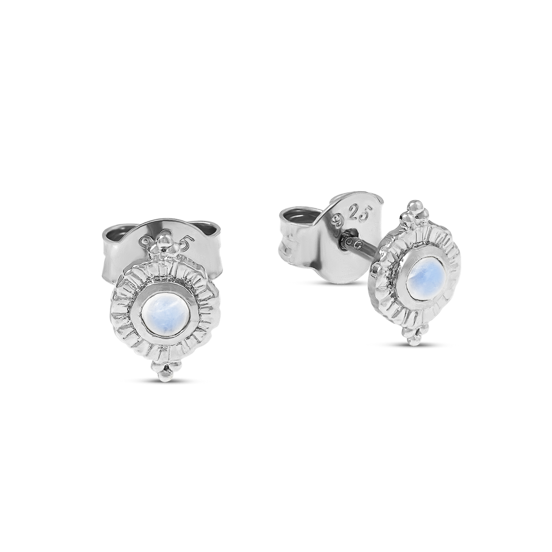 Veya Moonstone Studs