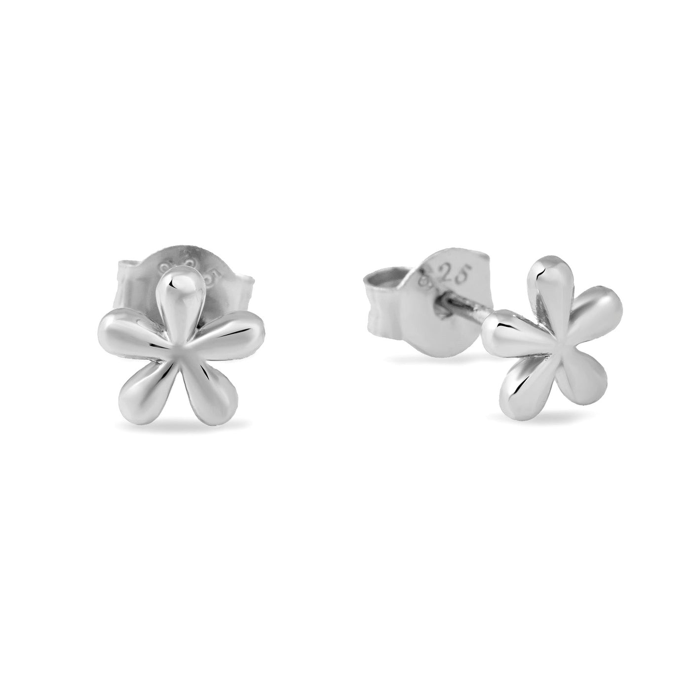 Periwinkle Flower Studs