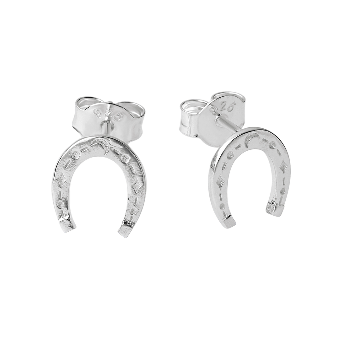 Lucky Horseshoe Studs