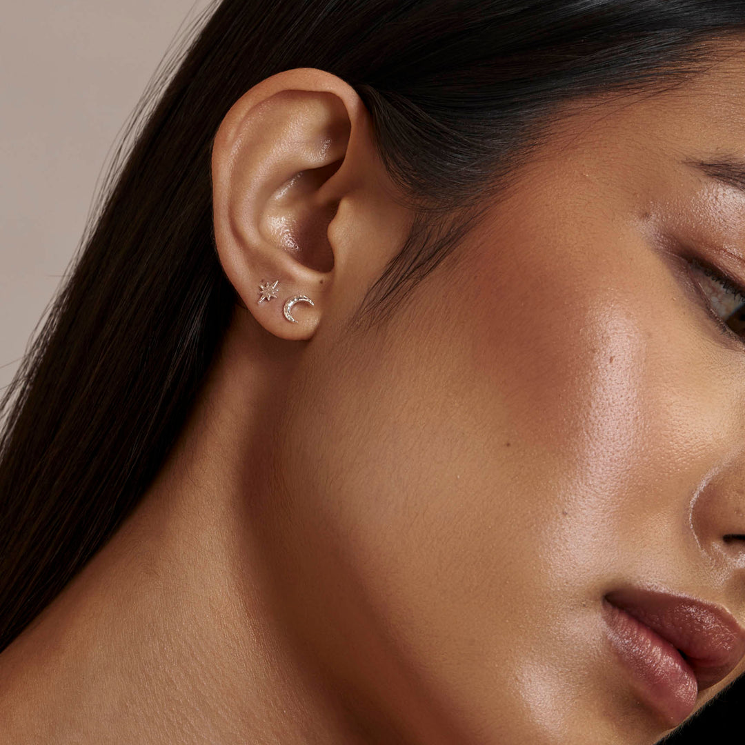 Textured Night Glow Studs