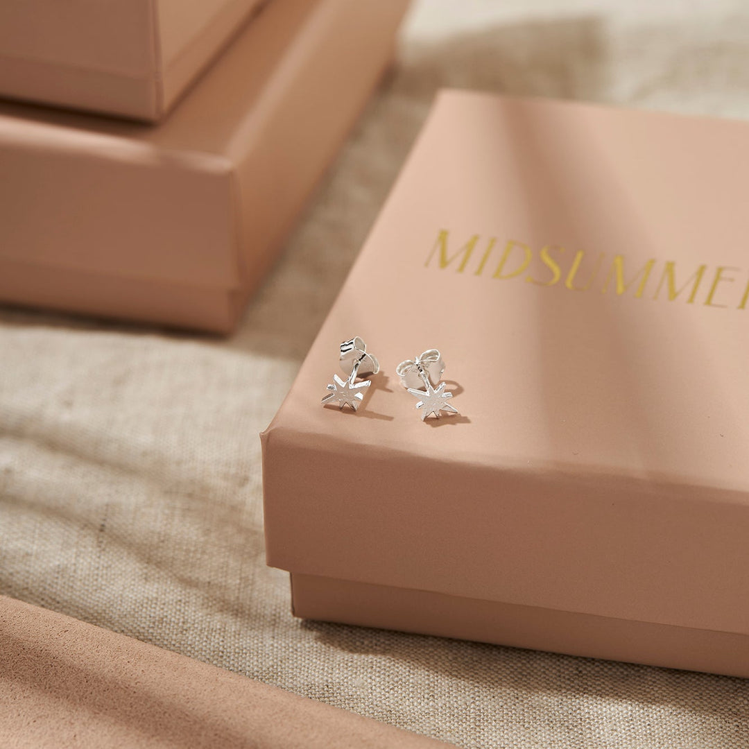 Textured Celestial Studs