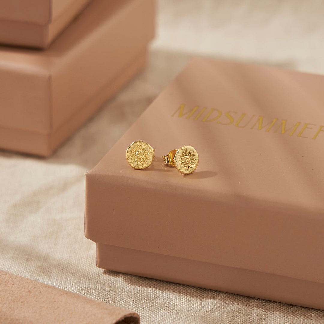 Sunkeeper Studs Gold
