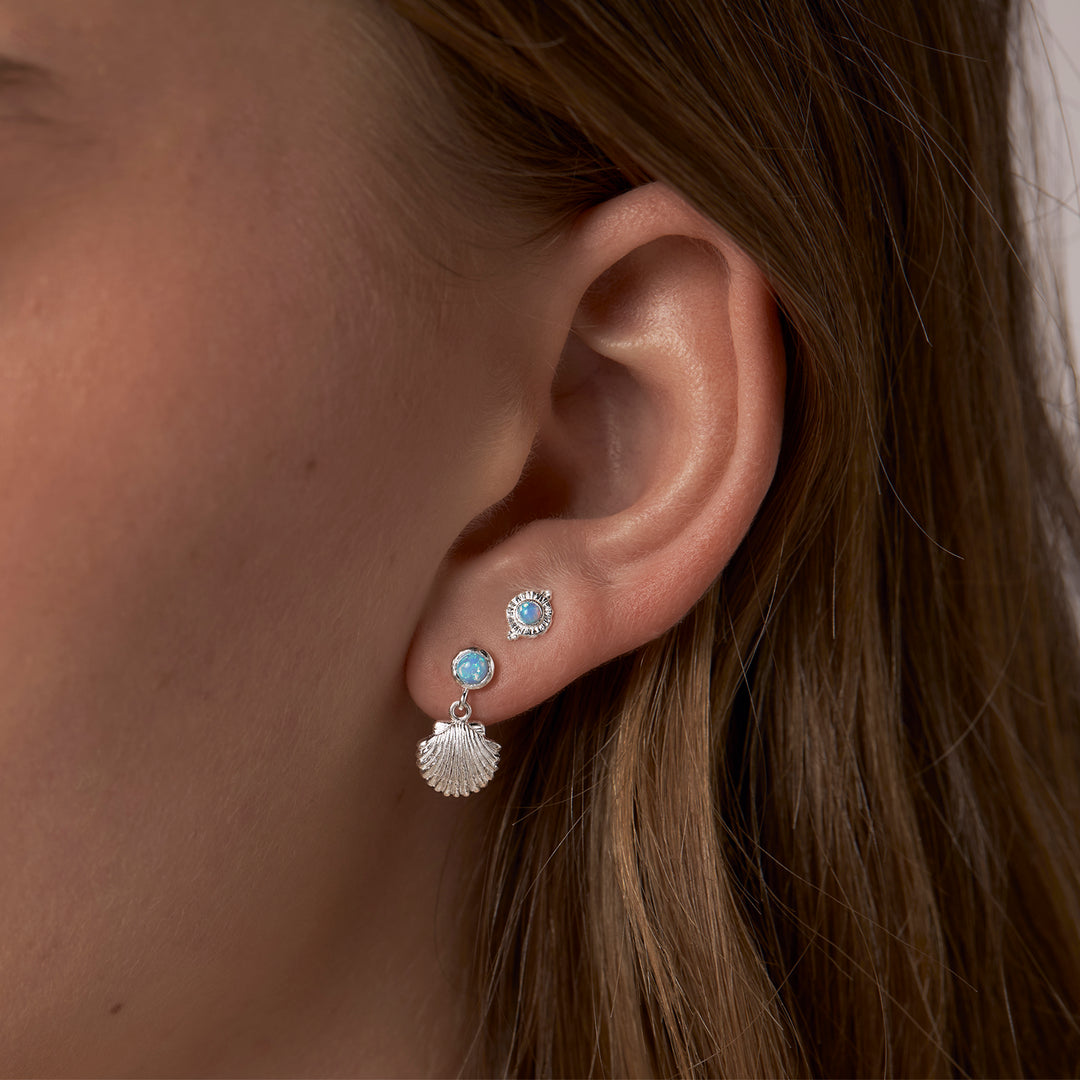 Veya Azure Opal Studs