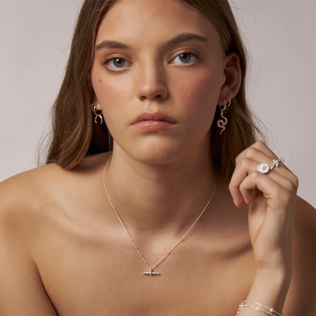 Delicate Bar Necklace