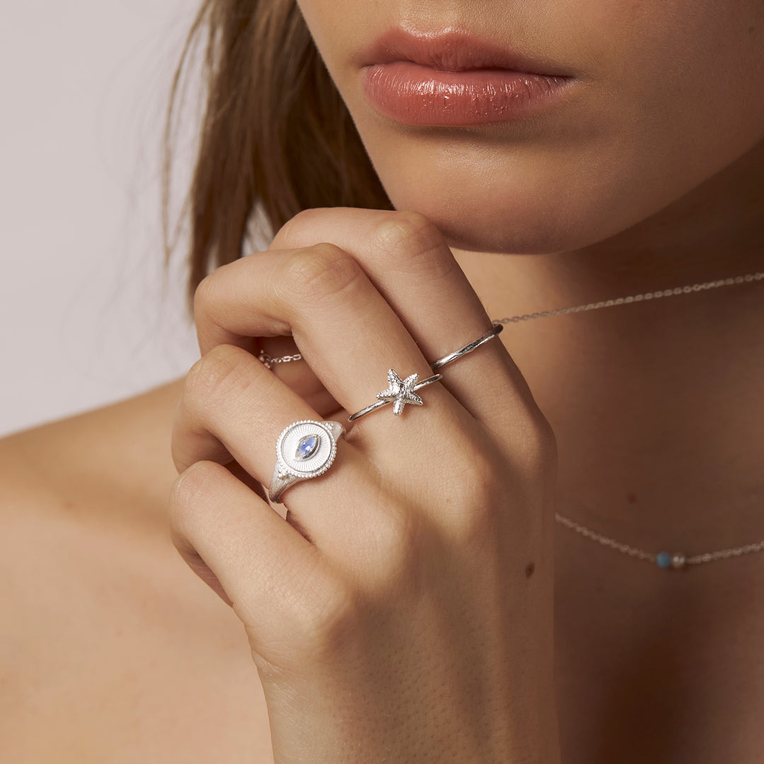 Soul Seer Moonstone Ring