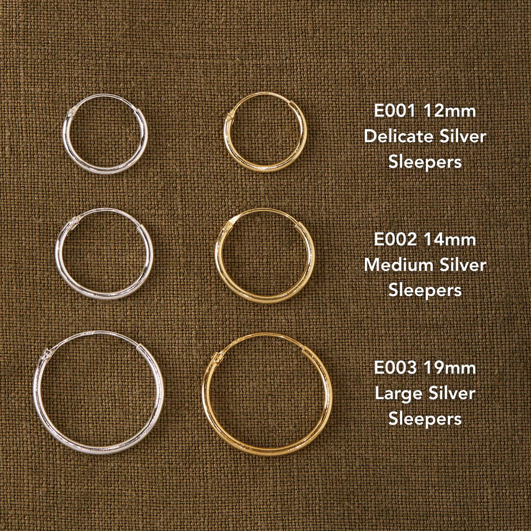 Medium Silver Sleepers