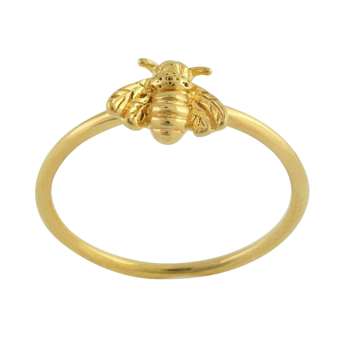 Pollination Bee Ring Gold – Midsummer Star