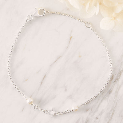 Celestial Pearl Bracelet