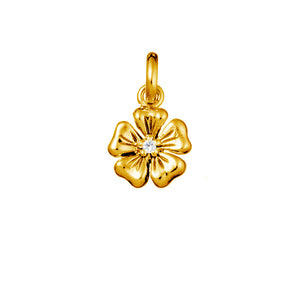 Dioscuri Neck Charm Gold