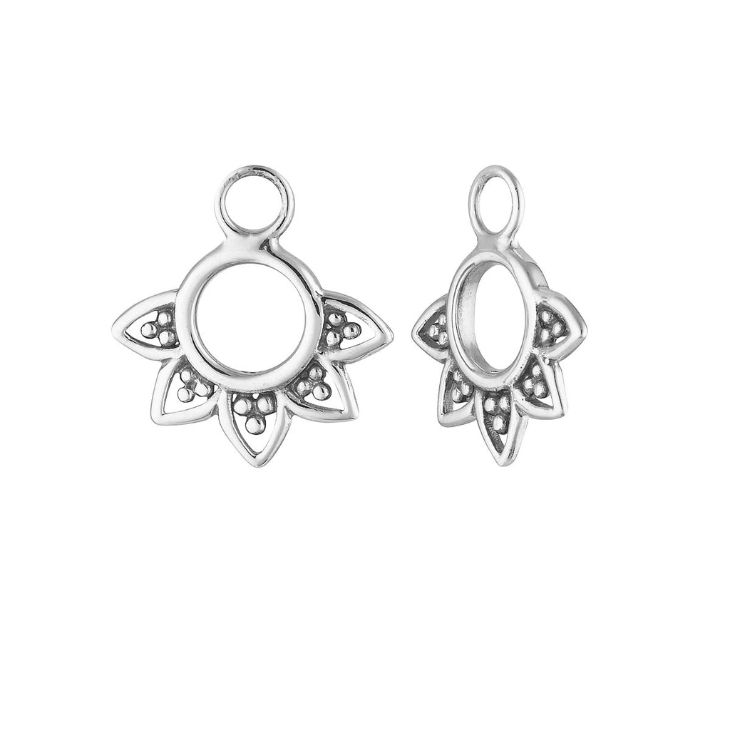 Sterling silver earring charms hotsell