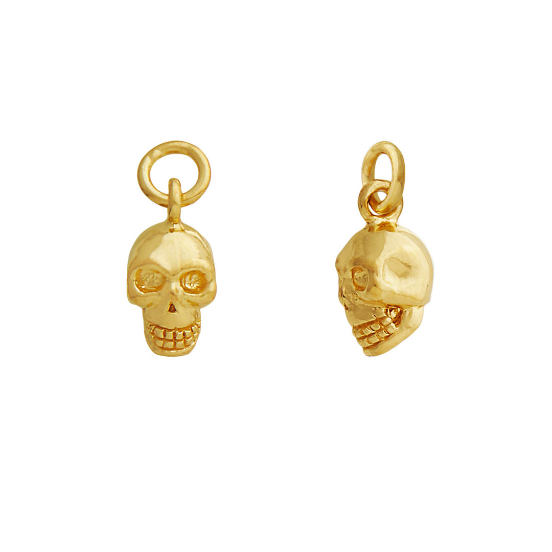 Skull Ear Gold Charms
