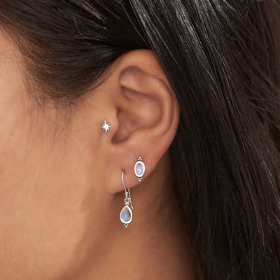 Serein Moonstone Earrings