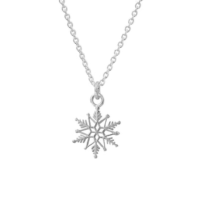 Winter Solstice Snowflake Necklace