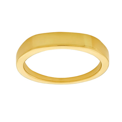 gold vermeil signet ring