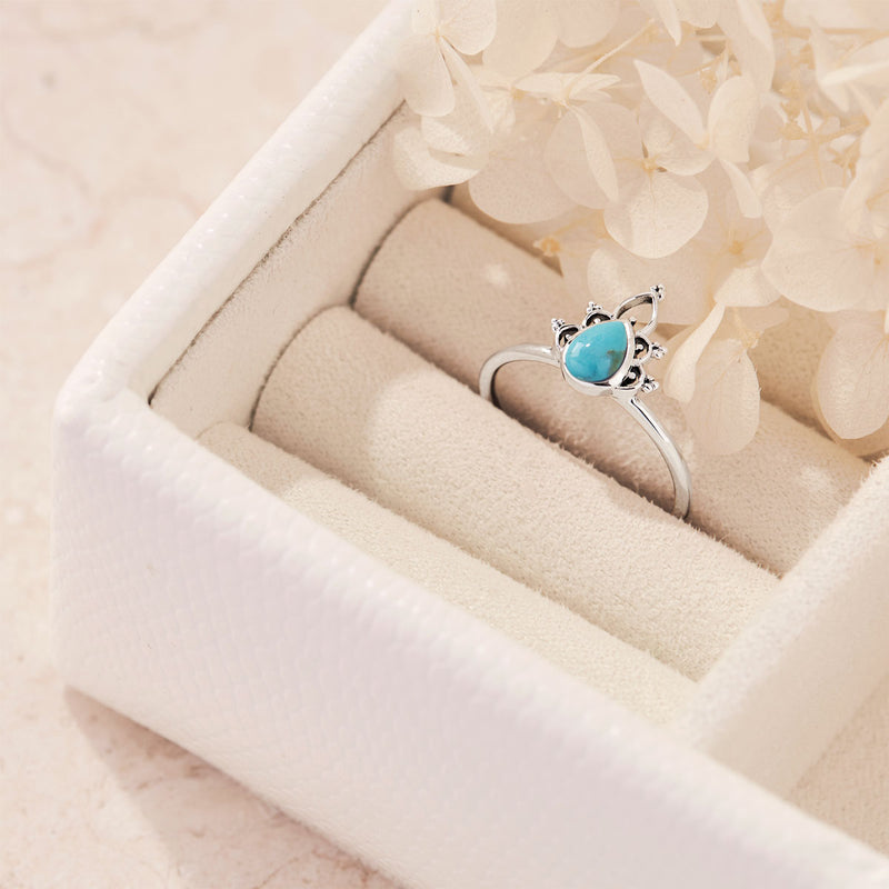 Divine Archway Turquoise Ring