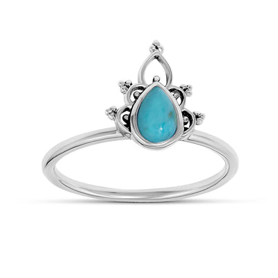 Divine Archway Turquoise Ring