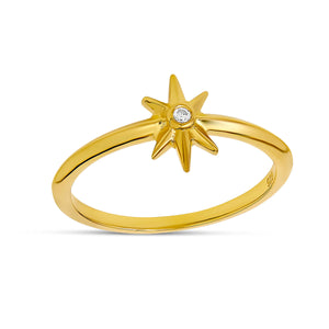 Lucida Star Ring Gold