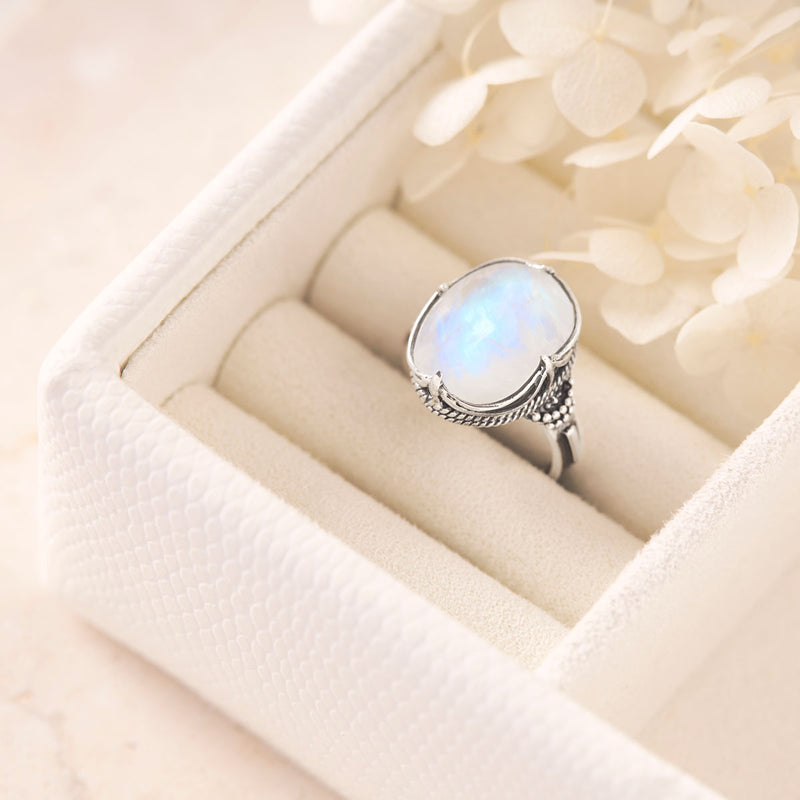 Frozen Wonderland Moonstone Ring