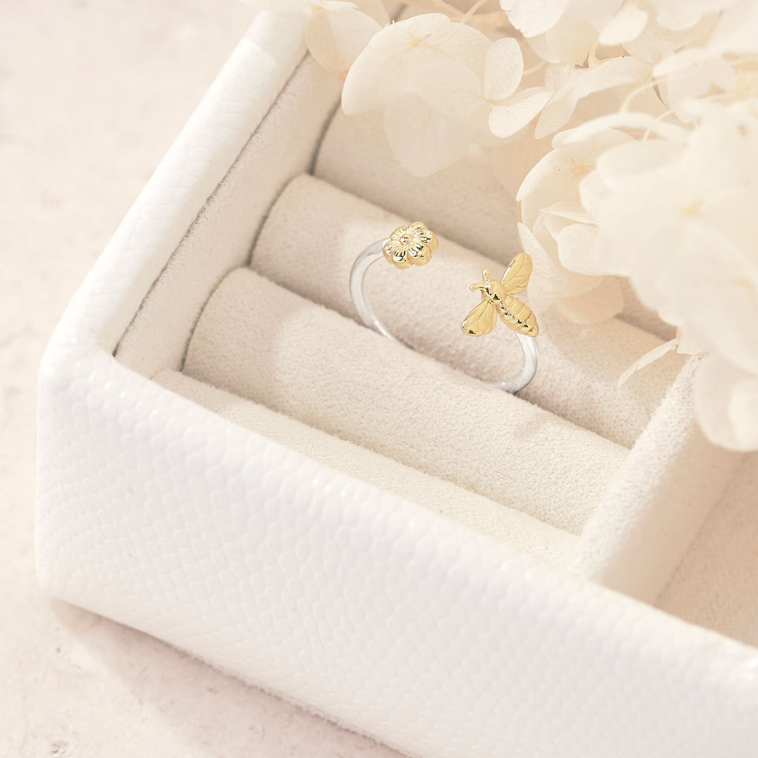 Meant To Bee Ring Gold