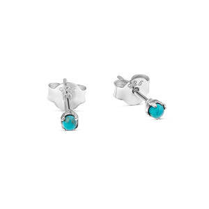 Delicate Turquoise Studs