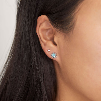 Nusa Sunrise Turquoise Studs