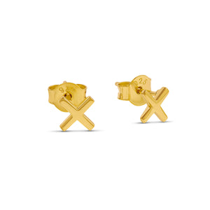 Baby Kiss Gold Studs